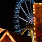 In blau .. war es besonders schön! Das Riesenrad.