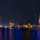 In Bremerhaven bei Nacht