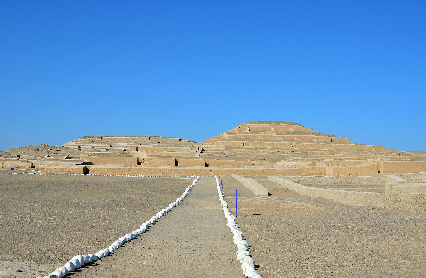 In Cahuachi, dem einstigen Kultzentrum der Nazca-Kultur