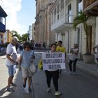 in Cartagena brodelt es großer Streik gegen den Staat