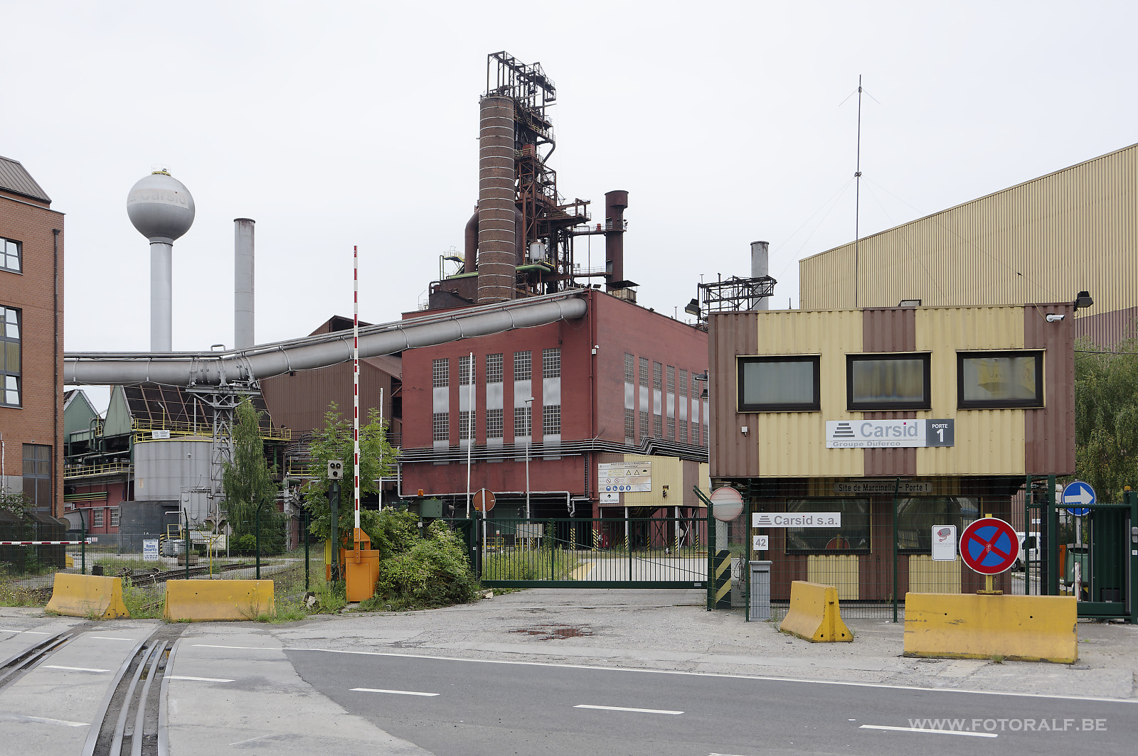 In Charleroi ist der Ofen schon länger aus