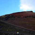 in cima all'etna