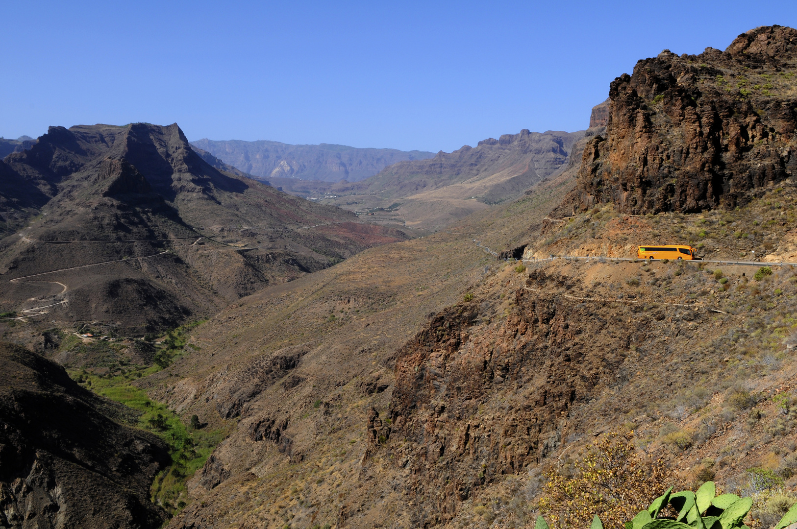 In dem Bergen von Gran Canaria