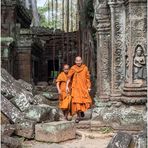 in dem tempel von angkor ta prohm......