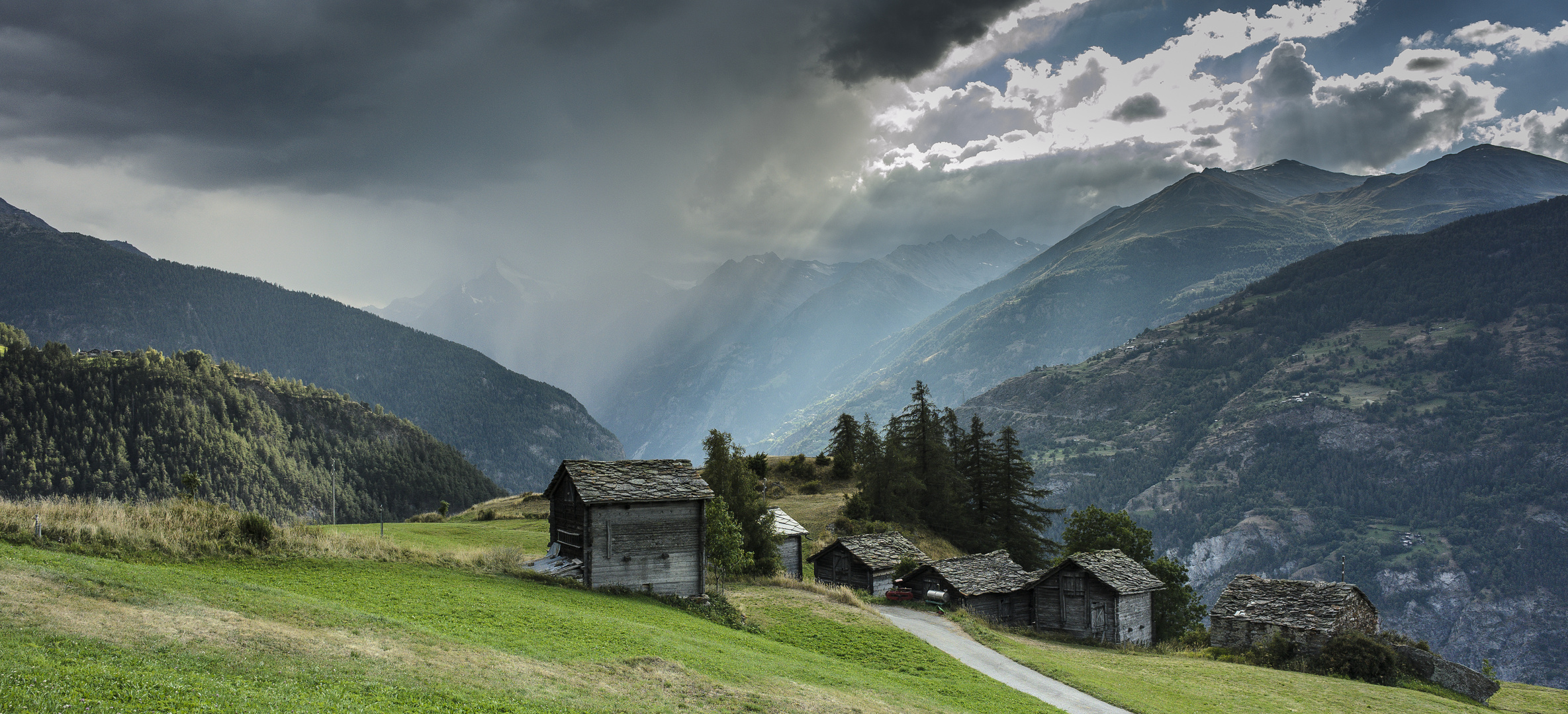 In den Alpen 