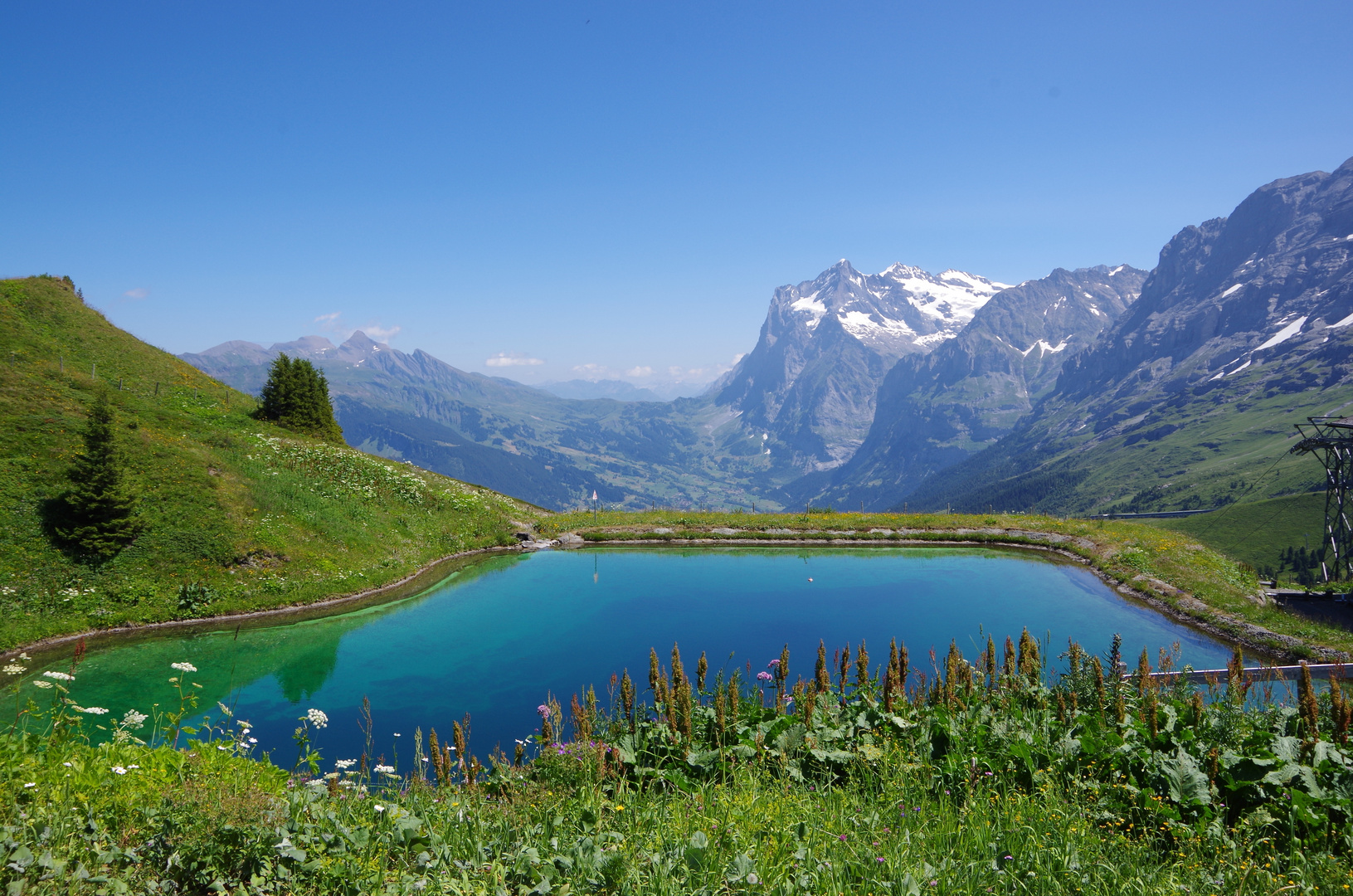 In den Alpen