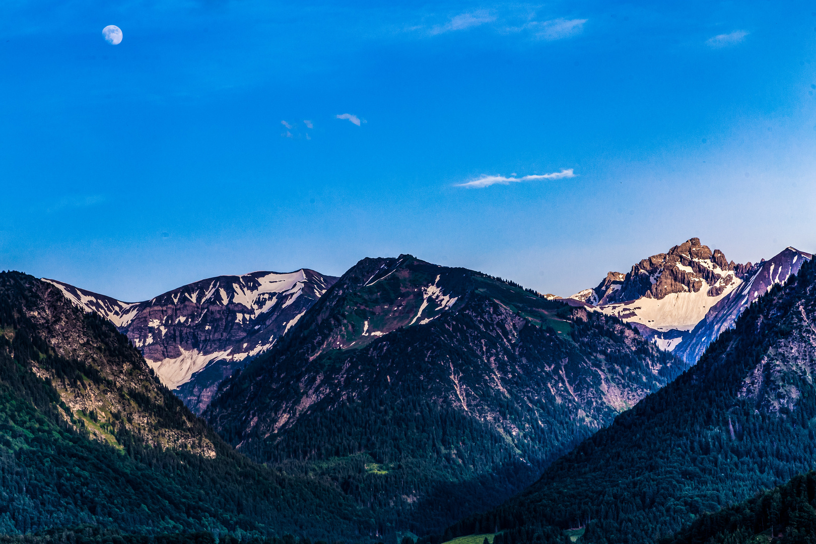 In den Alpen