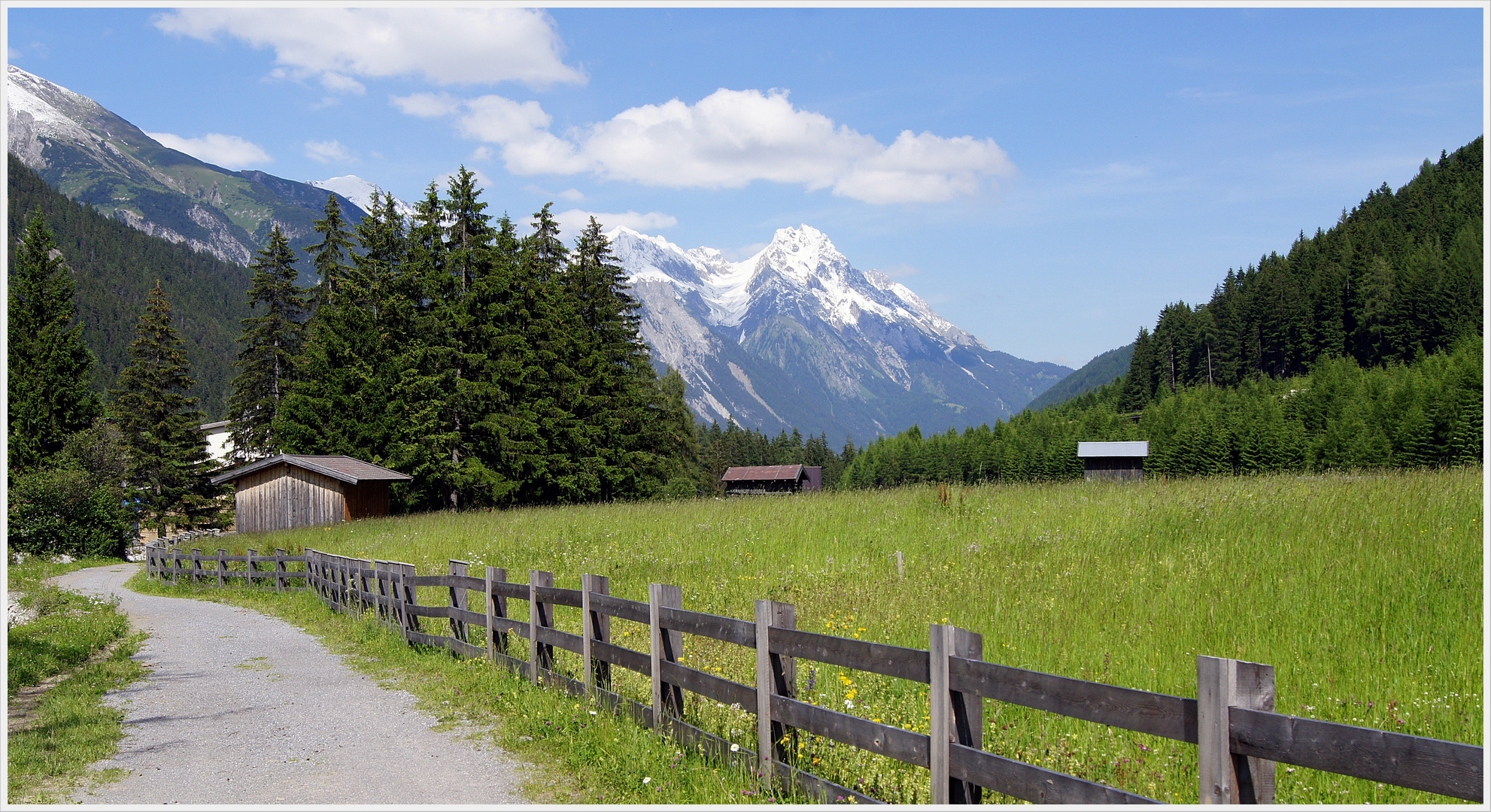 In den Alpen