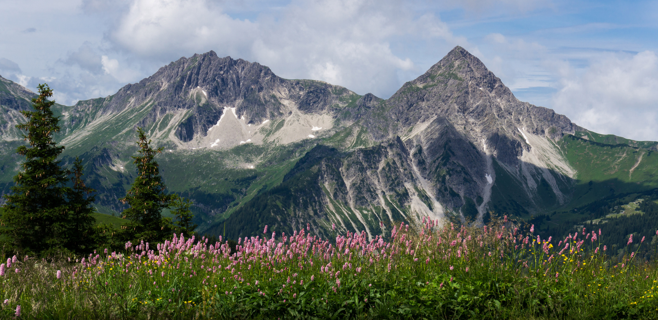 In den Alpen