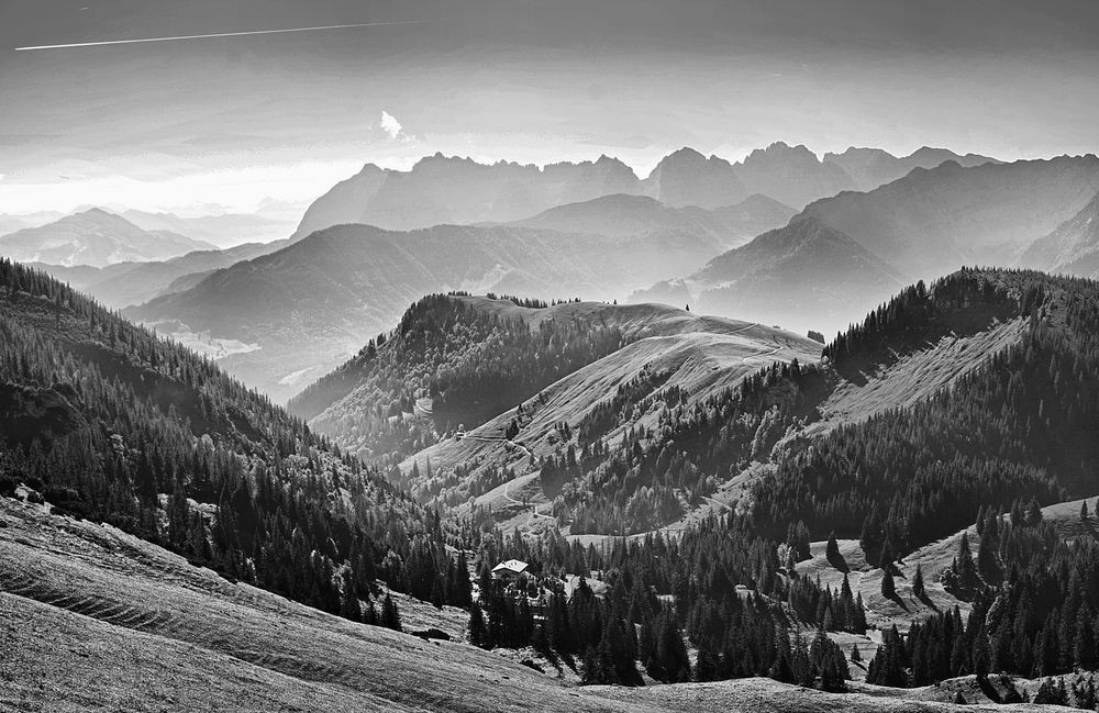 in den Bergen Foto &amp; Bild | world, s-w, natur Bilder auf fotocommunity