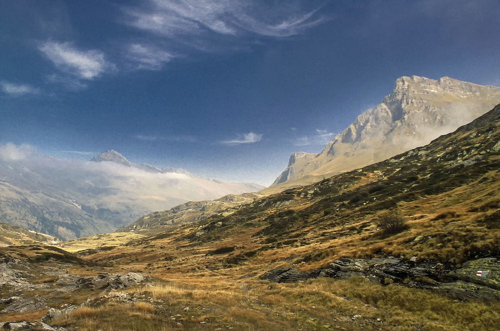 In den Bergen der Schweiz