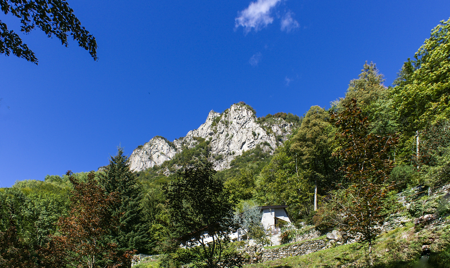 In den Bergen des Tessin