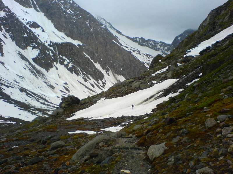 in den bergen in südtirol