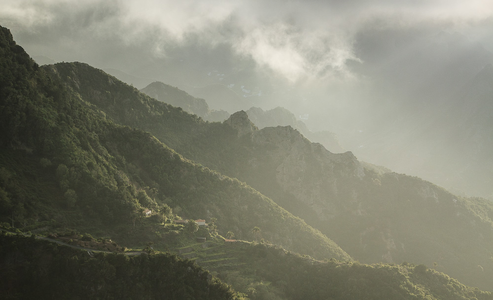 In den Bergen von Gomera