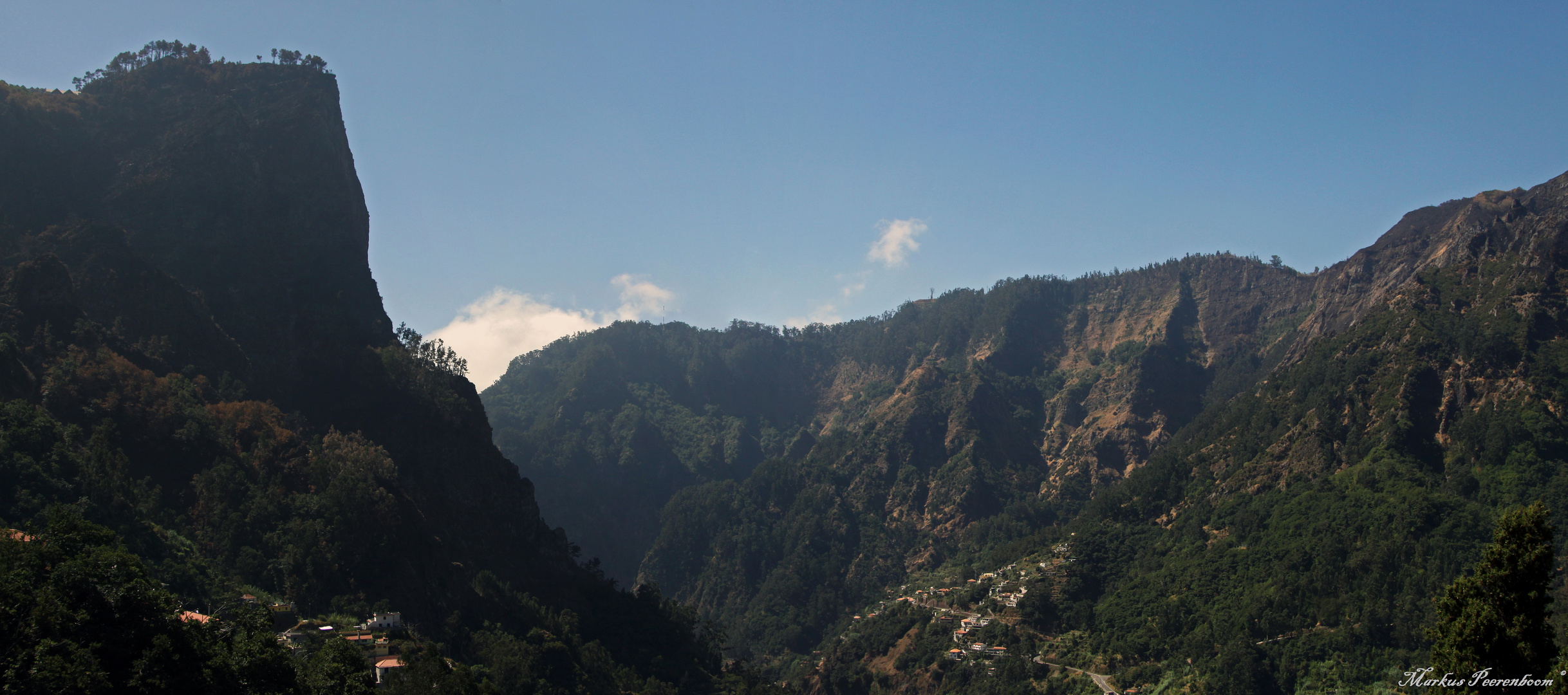 In den Bergen von Madeira.