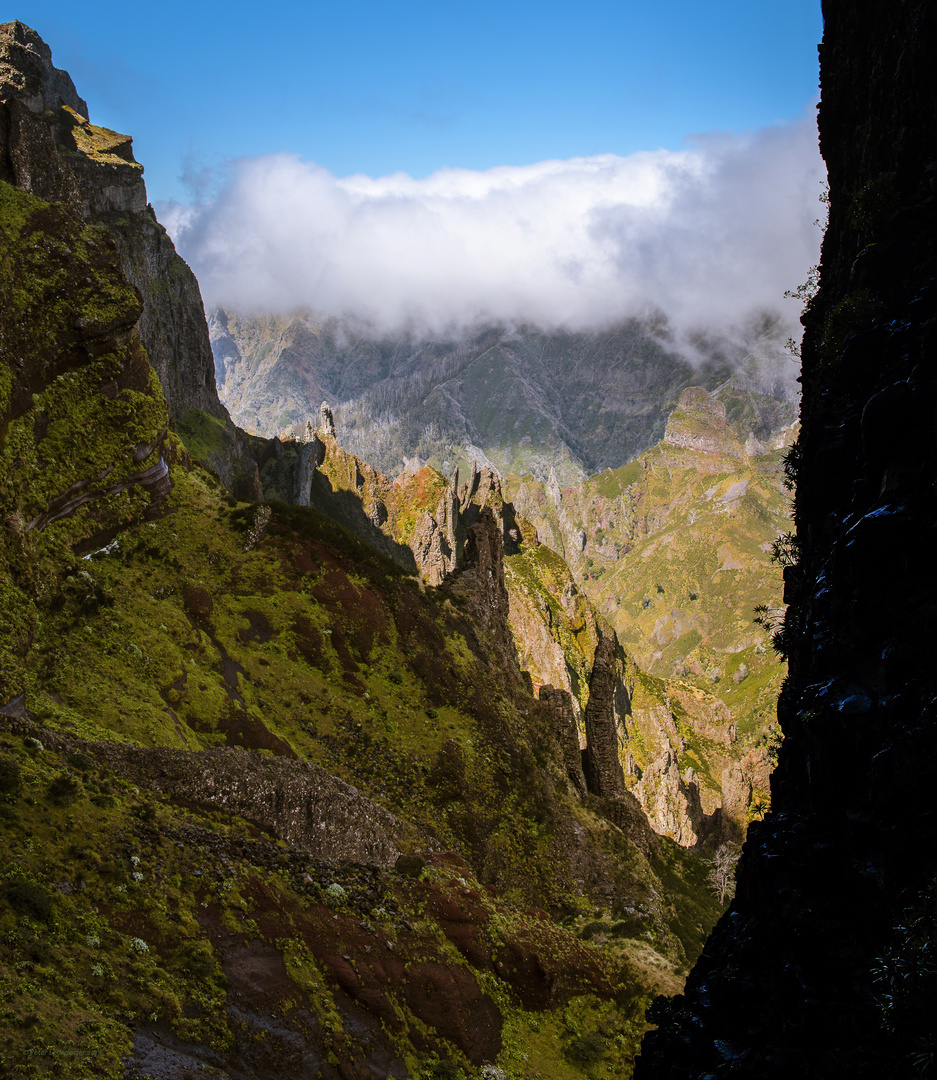 In den Bergen von Madeira