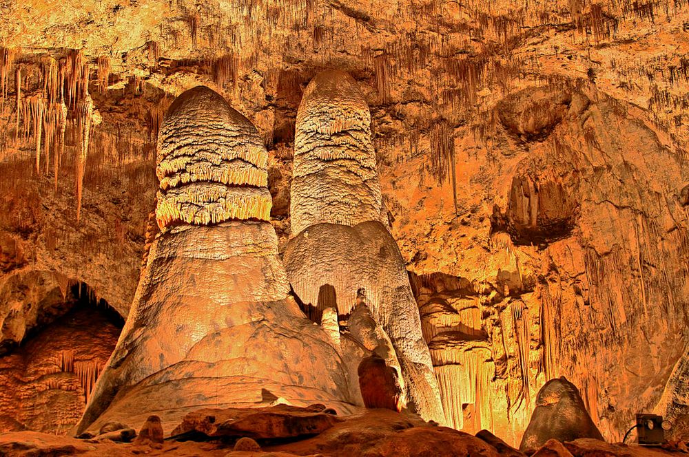 In den Carlsbad Caverns (NM)