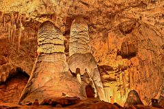 In den Carlsbad Caverns (NM)