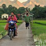 In den Dörfern von Hpa An...