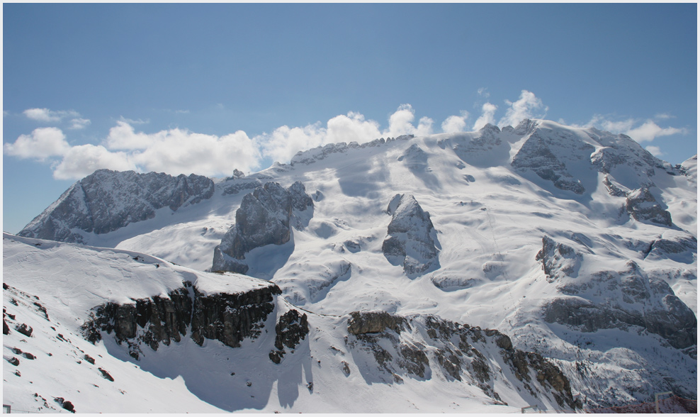 In den Dolomiten...