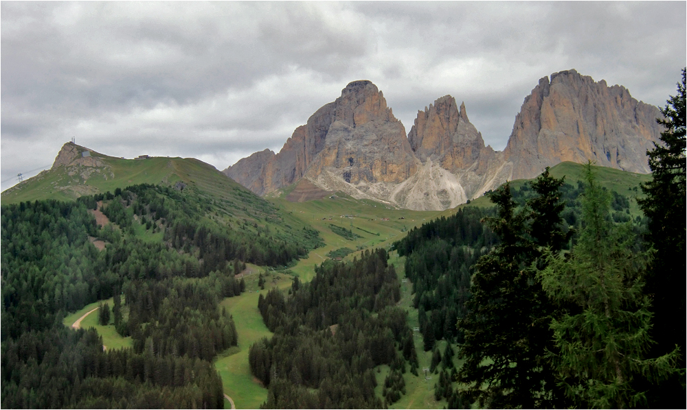 in den Dolomiten