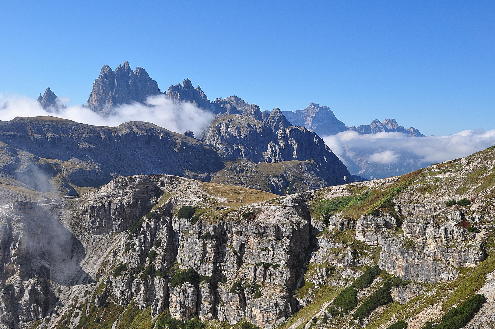 in den Dolomiten