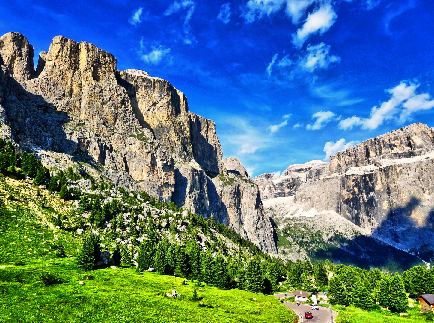 In den Dolomiten