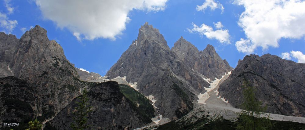 In den Dolomiten