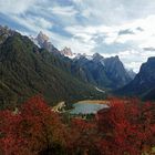 In den Dolomiten unterwegs