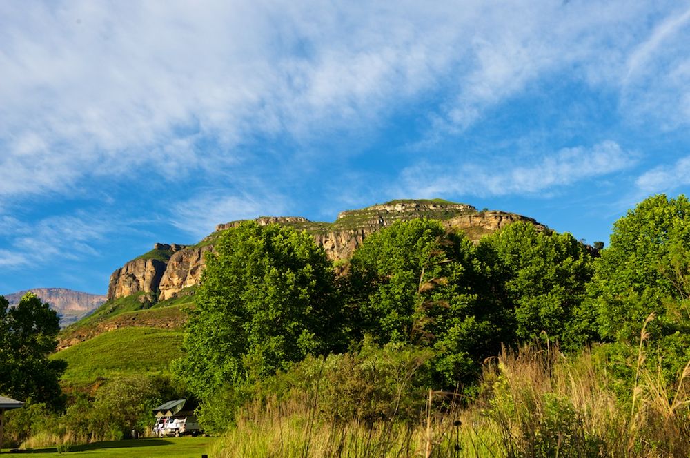 In den Drakensbergen