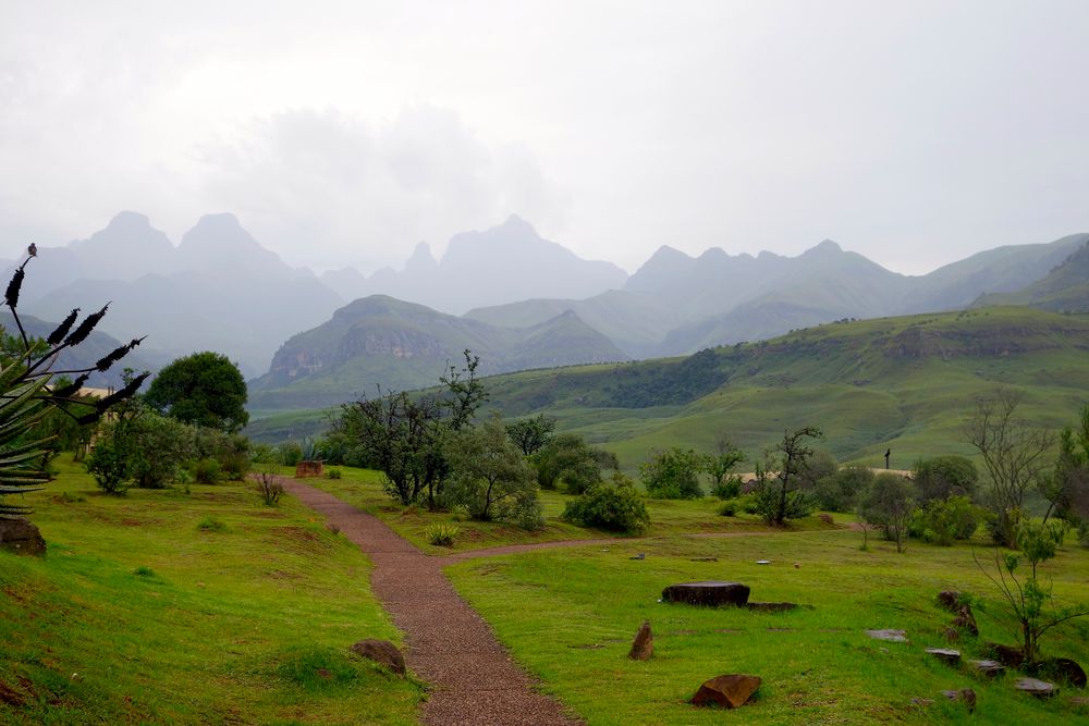 In den Drakensbergen, SA