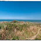 In den Dünen von Arromanches-les-Bains