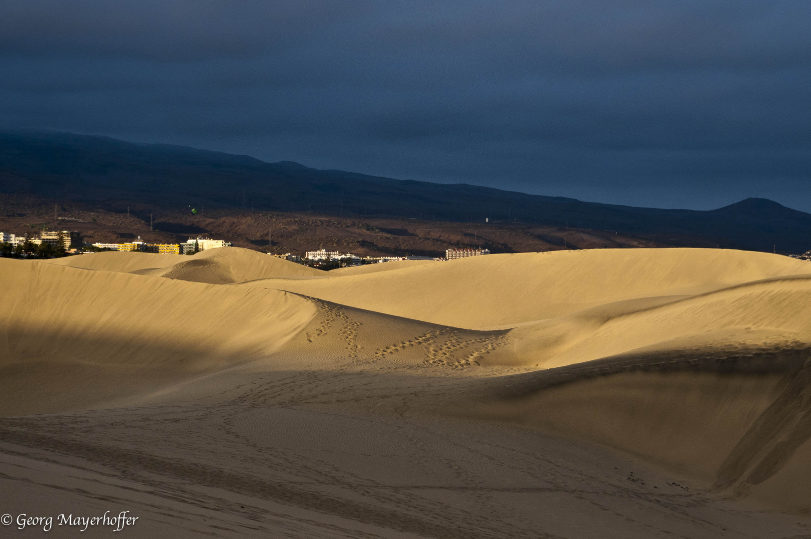 In den Dünen von Maspalomas