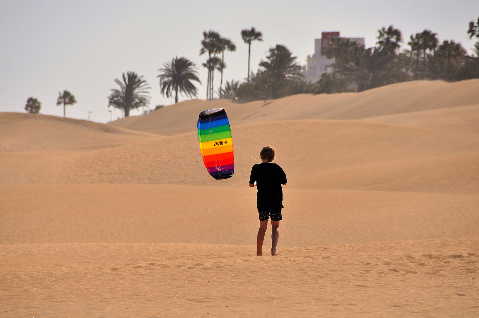 In den Dünen von Maspalomas