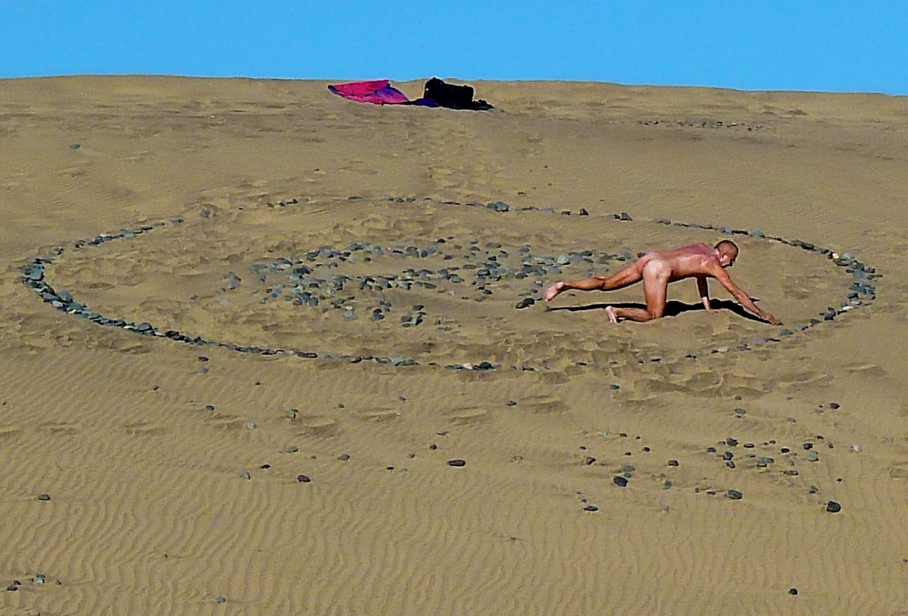 In den Dünen von Maspalomas