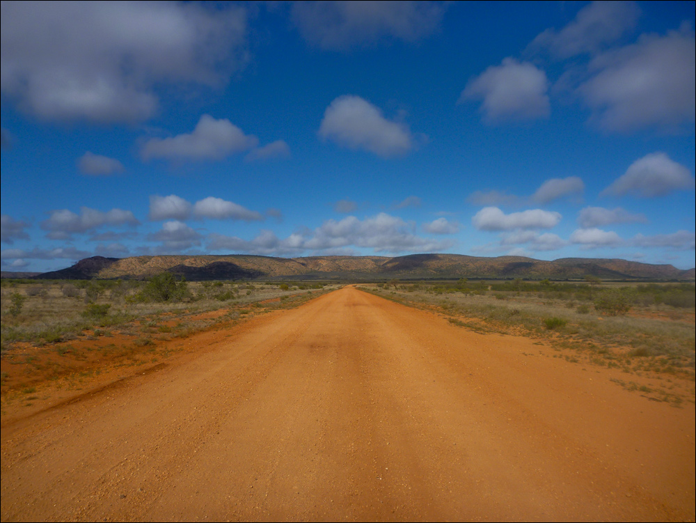 in den East McDonnell Ranges