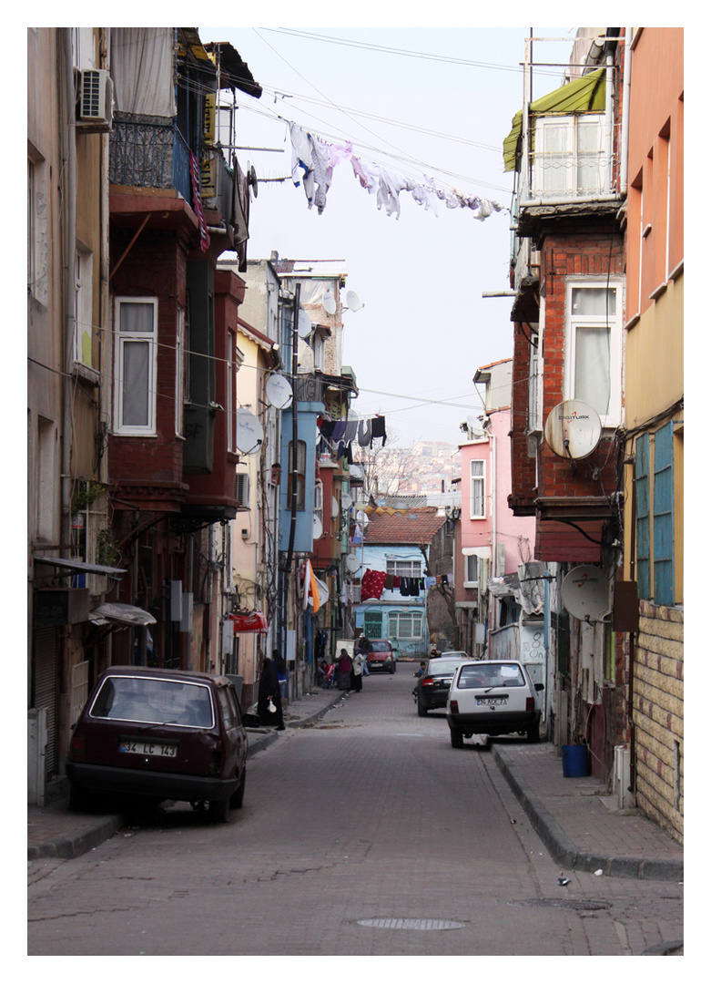 in den Gasse von Istanbul