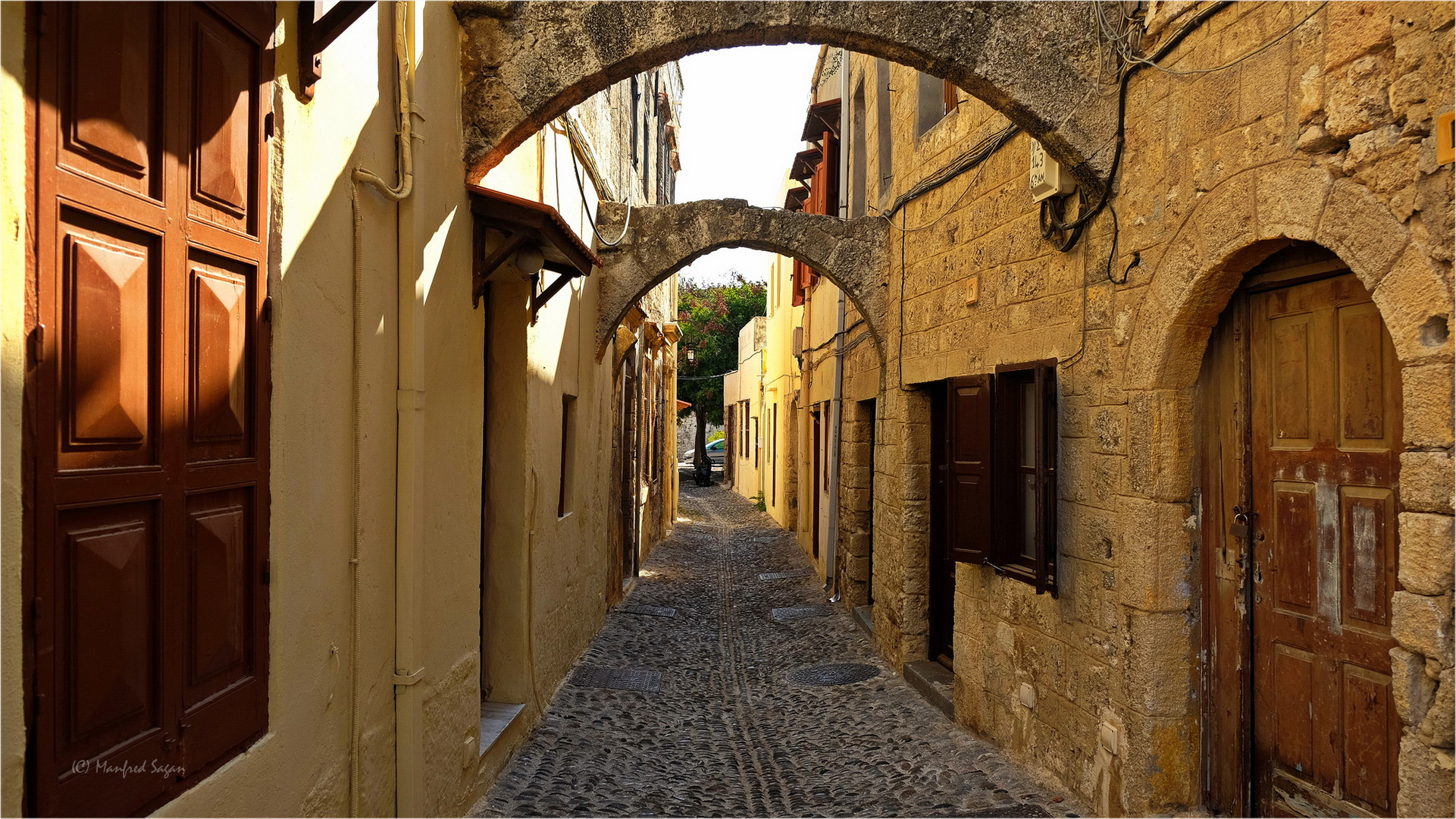 In den Gassen der Altstadt von Rhodos... 