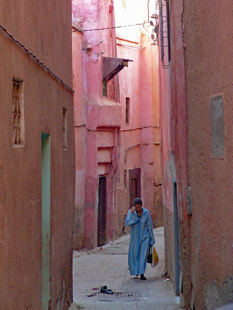 In den Gassen der Medina von Marrakesch