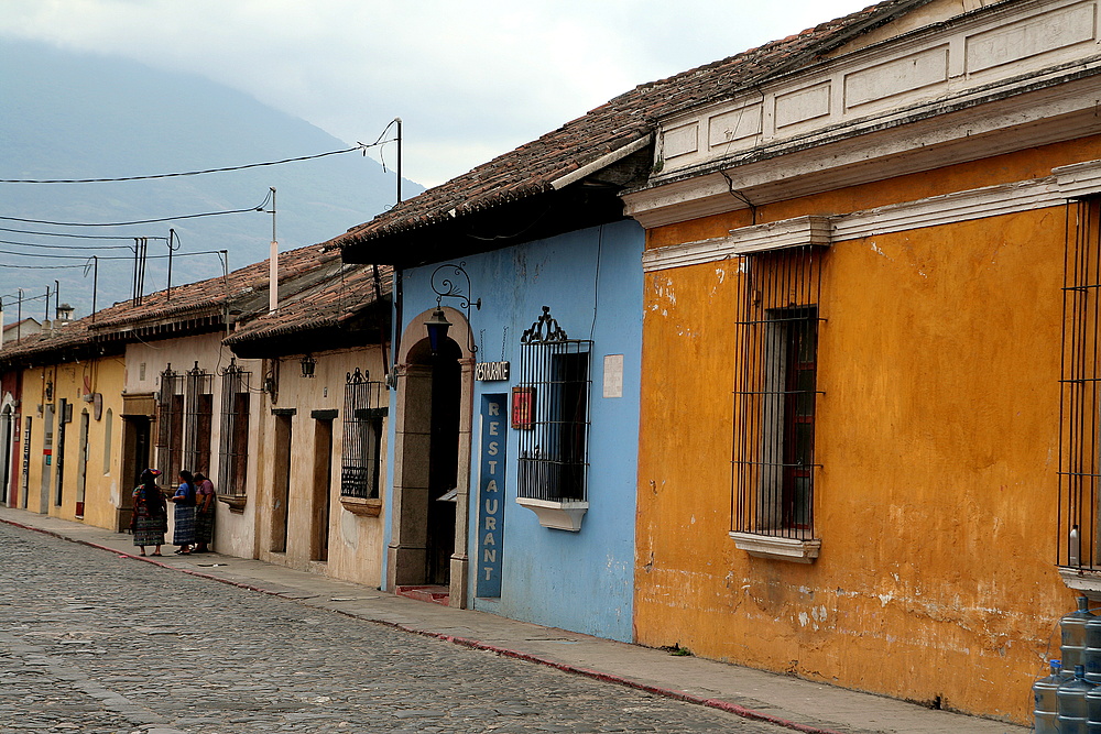 In den Gassen von Antigua - Guatemala