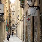 In den Gassen von Barcelona