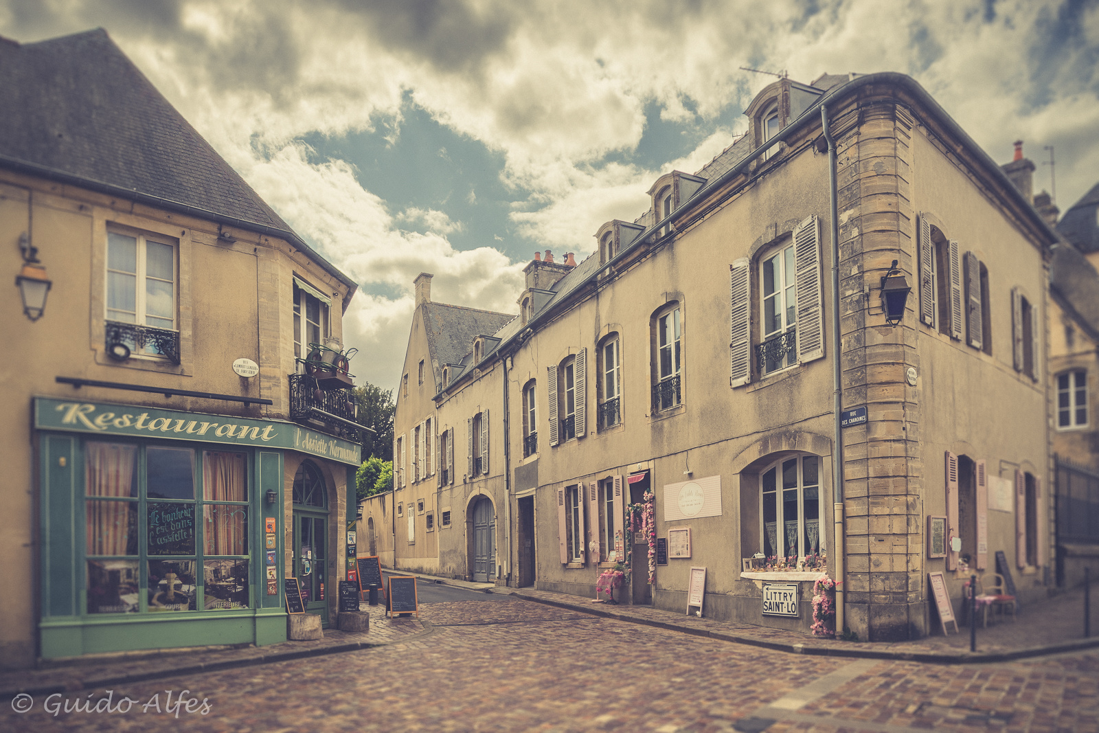 In den Gassen von Bayeux