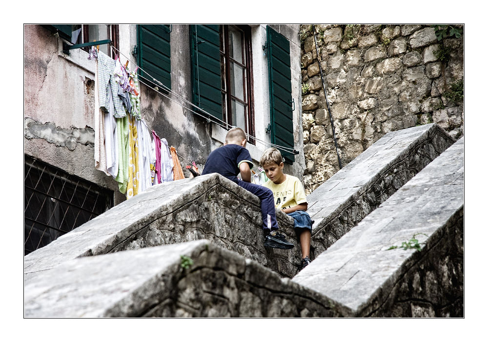 In den Gassen von Kotor