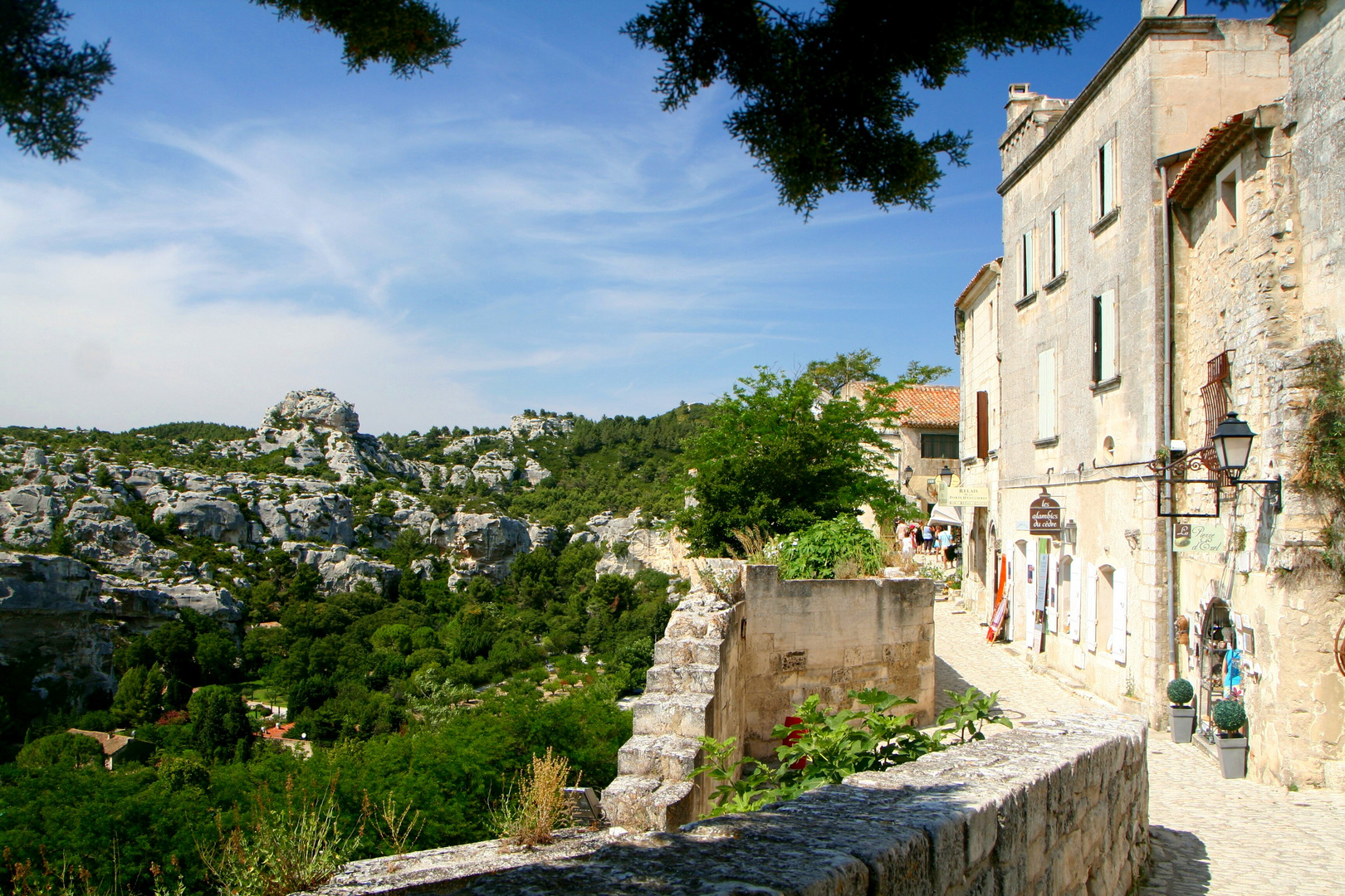 In den Gassen von Les Baux