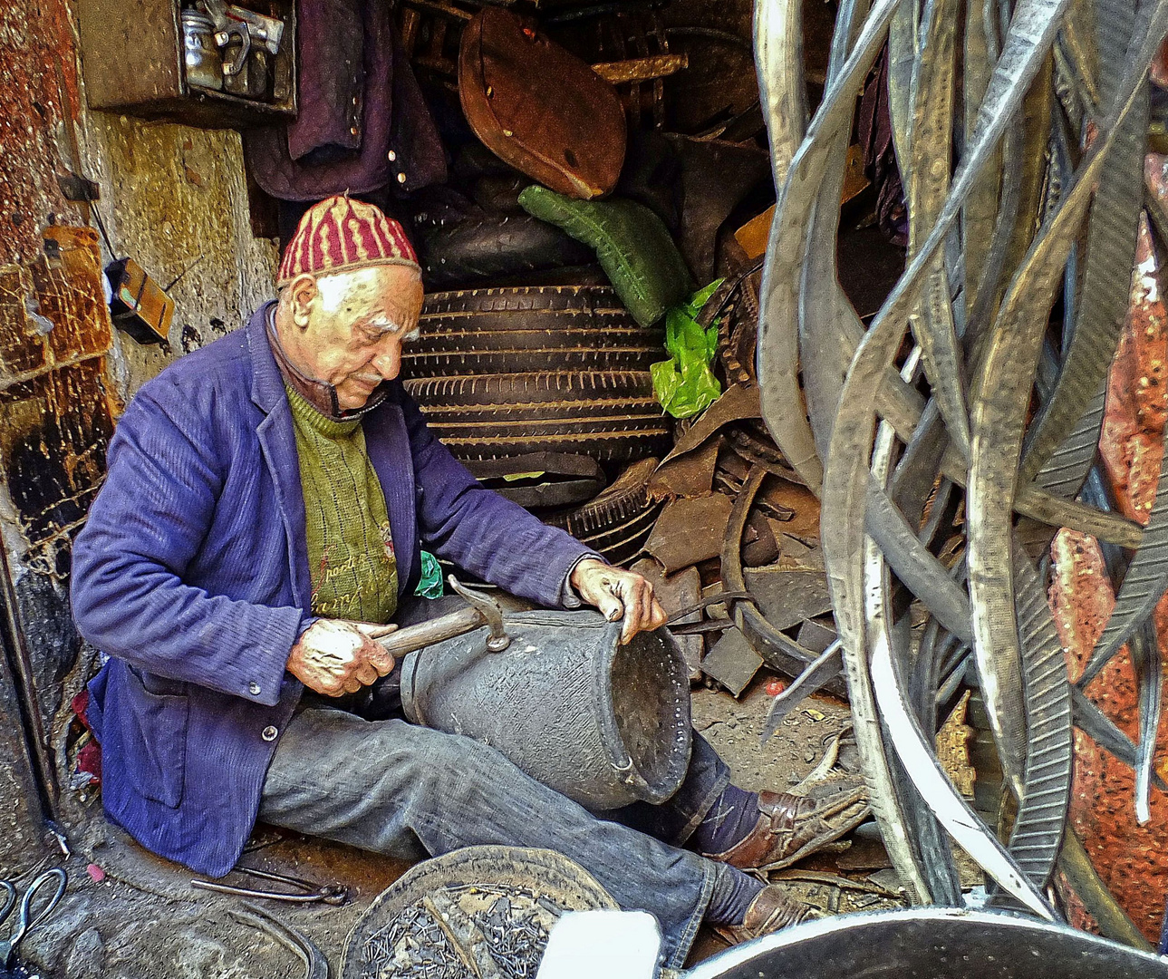 In den Gassen von Marrakesch