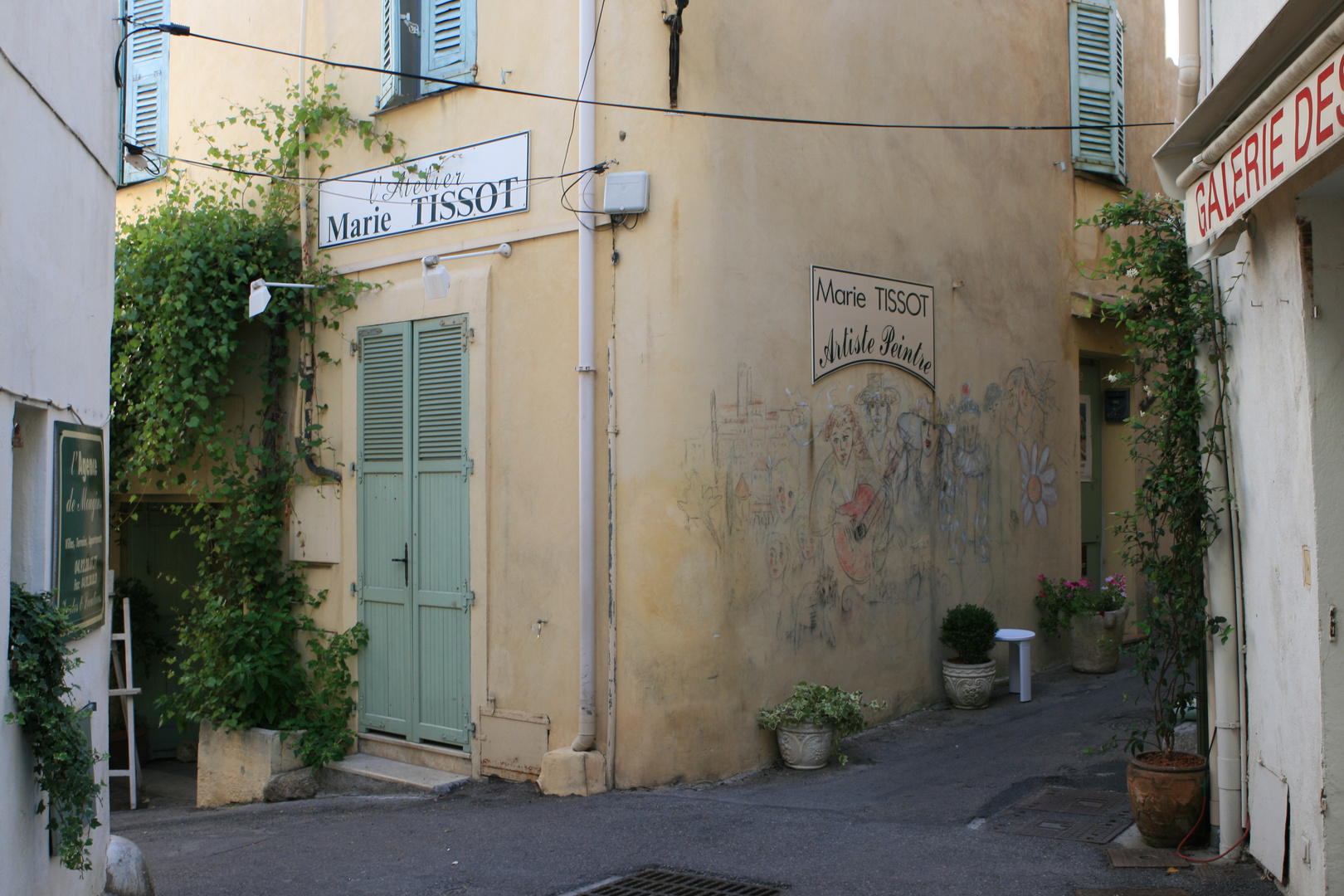 In den Gassen von Mougins (Nähe Cannes)