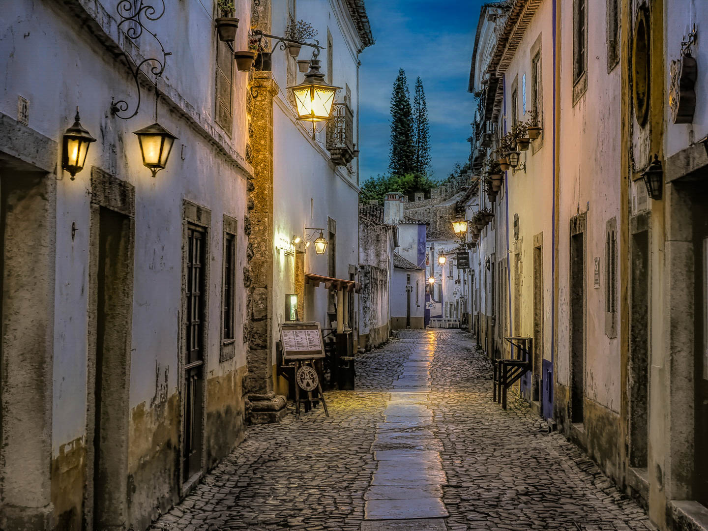 In den Gassen von Obidos