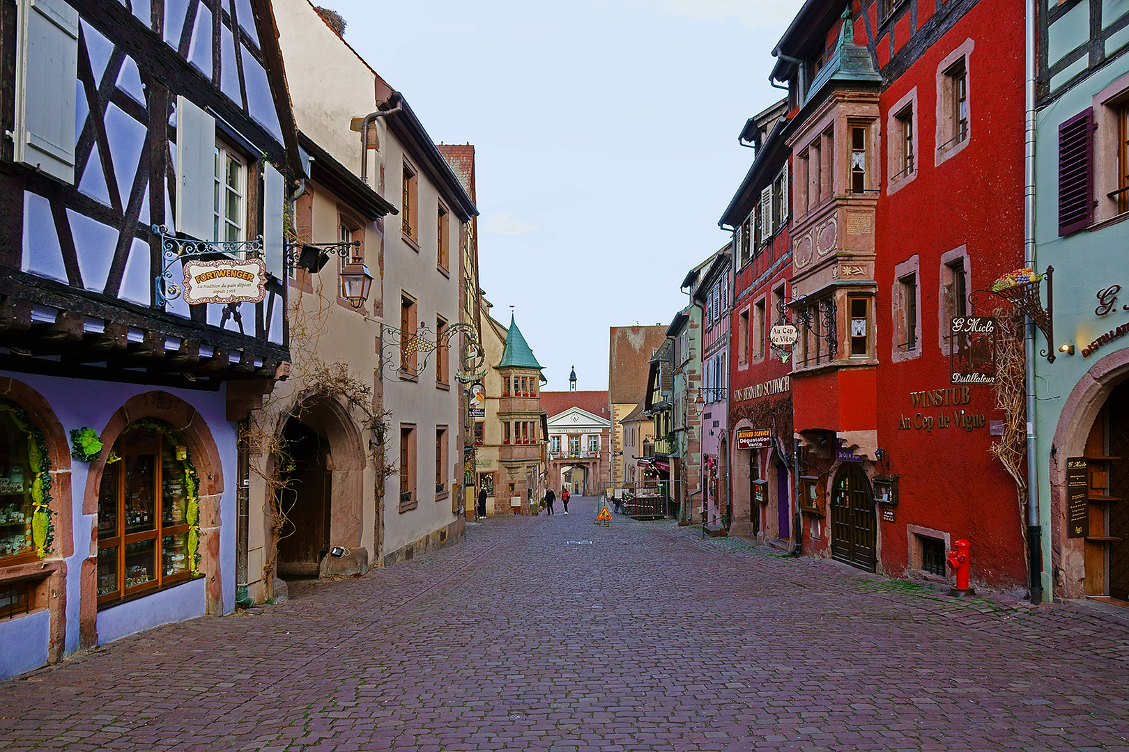 in den Gassen von Riquewihr