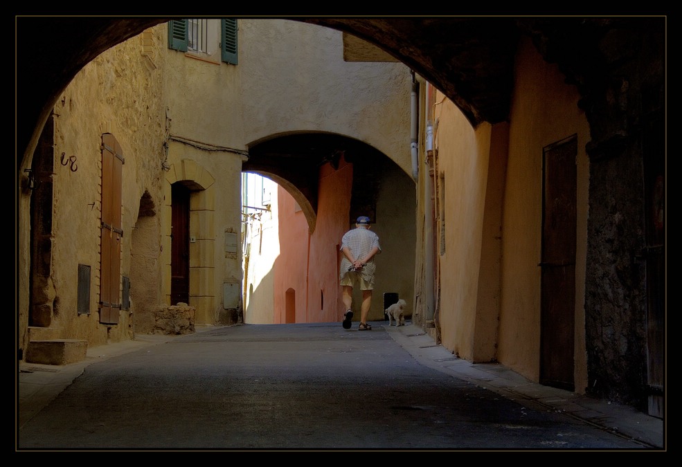 In den Gassen von Roquebrune