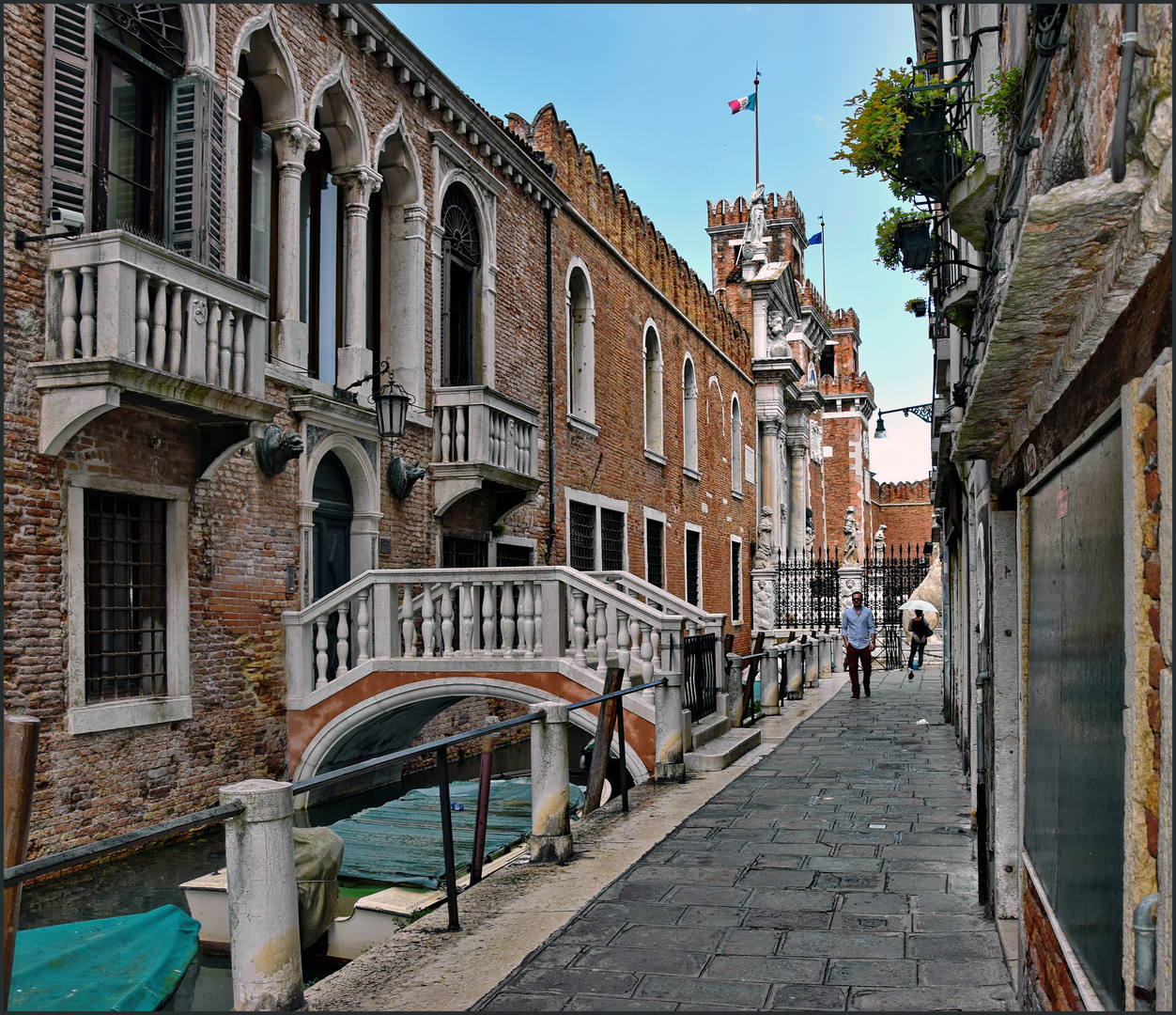 In den Gassen von Venedig